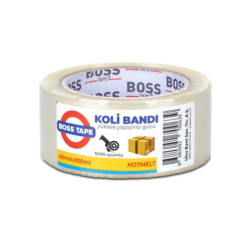 Упаковочный скотч Boss Tape PT45x100 (45мм x 100м)
