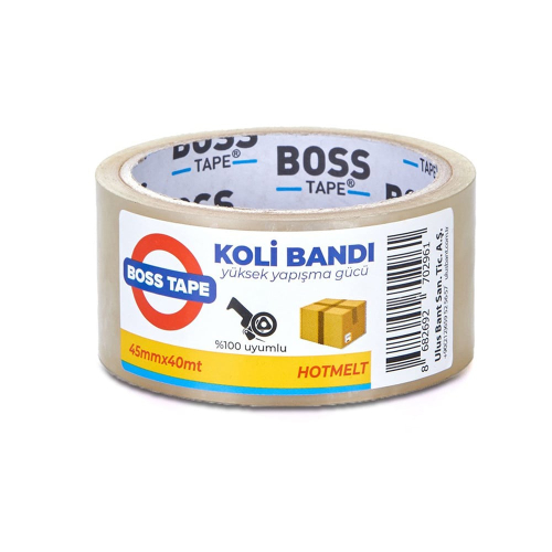 Упаковочный скотч Boss Tape PT45x40 (45мм x 40м)